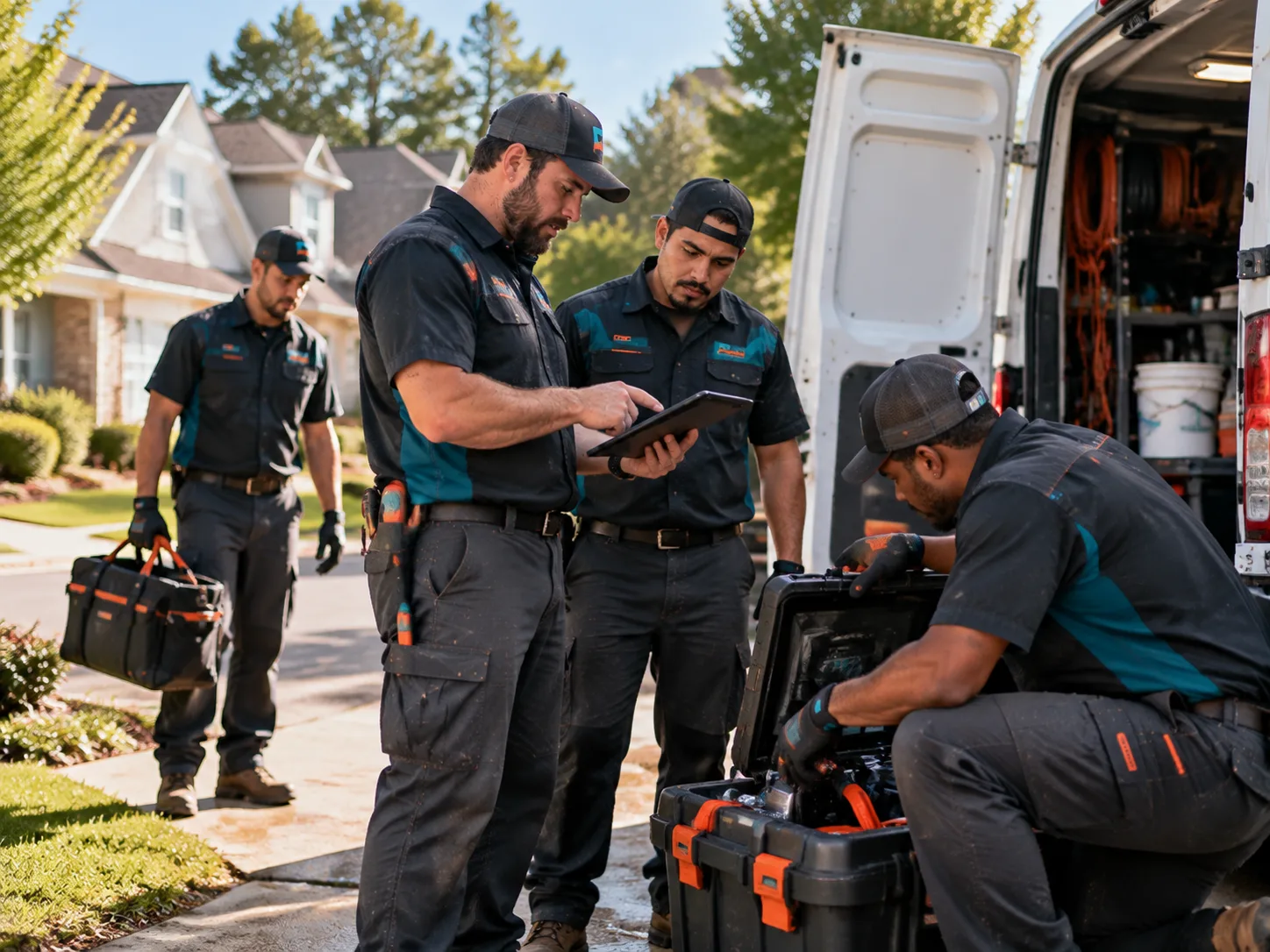 Clogged Drain Service in Four States, WV near me